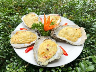Hàu Nướng Phô Mai 